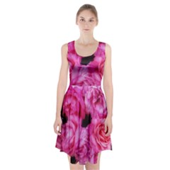 Pink Roses Racerback Midi Dress by okhismakingart