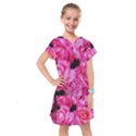 Pink Roses Kids  Drop Waist Dress View1