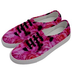 Pink Roses Men s Classic Low Top Sneakers by okhismakingart