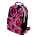 Pink Roses II Flap Pocket Backpack (Large) View1