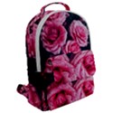 Pink Roses II Flap Pocket Backpack (Large) View2