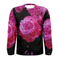 Bunches Of Roses (close Up) Men s Long Sleeve Tee by okhismakingart