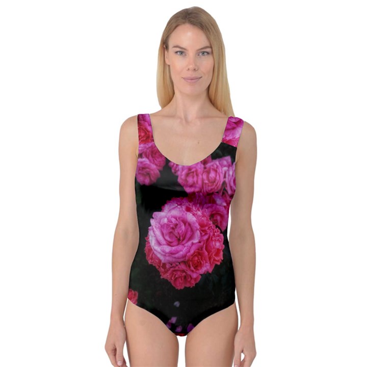 Bunches of Roses (Close Up) Princess Tank Leotard 