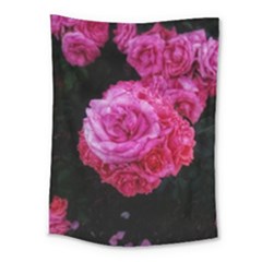 Bunches Of Roses (close Up) Medium Tapestry by okhismakingart