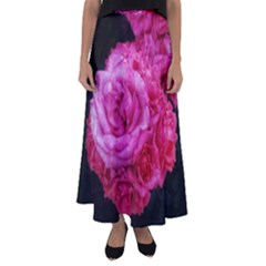 Bunches Of Roses (close Up) Flared Maxi Skirt by okhismakingart