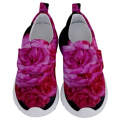 Bunches Of Roses (close Up) Kids  Velcro No Lace Shoes by okhismakingart