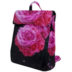 Bunches Of Roses (close Up) Flap Top Backpack