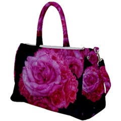 Bunches Of Roses (close Up) Duffel Travel Bag by okhismakingart