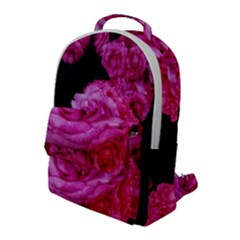 Bunches Of Roses (close Up) Flap Pocket Backpack (large) by okhismakingart