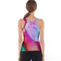 Red purple green ink            Tank Top View2