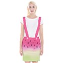 Watermelon Pastel Gradient Pink Watermelon Pastel Gradient Braces Suspender Skirt View1