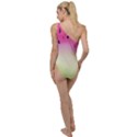 Watermelon Pastel Gradient Pink Watermelon Pastel Gradient To One Side Swimsuit View2