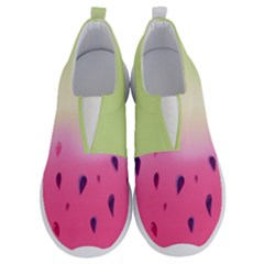 Watermelon Pastel Gradient Pink Watermelon Pastel Gradient No Lace Lightweight Shoes