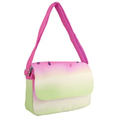 Watermelon Pastel Gradient Pink Watermelon Pastel Gradient Courier Bag by genx