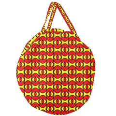 Rby 3 Giant Round Zipper Tote by ArtworkByPatrick