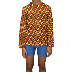 Rby 5 Kids  Long Sleeve Swimwear by ArtworkByPatrick