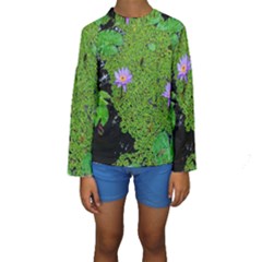 Lily Pond Kids  Long Sleeve Swimwear by okhismakingart