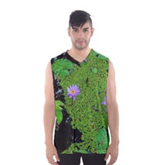 Lily Pond Men s Basketball Tank Top by okhismakingart