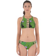 Lily Pond Perfectly Cut Out Bikini Set by okhismakingart