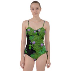 Lily Pond Sweetheart Tankini Set by okhismakingart