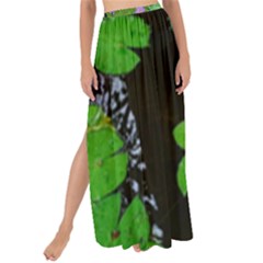 Lily Pond Maxi Chiffon Tie-up Sarong by okhismakingart