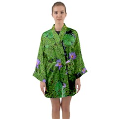 Lily Pond Long Sleeve Kimono Robe by okhismakingart