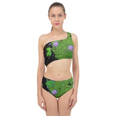 Lily Pond Spliced Up Two Piece Swimsuit by okhismakingart