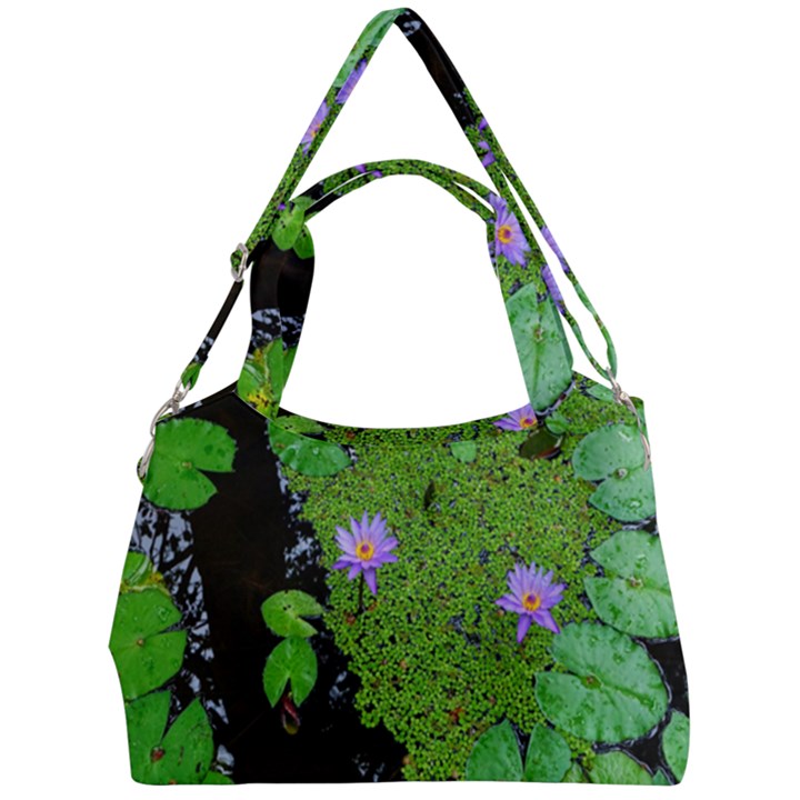 Lily Pond Double Compartment Shoulder Bag