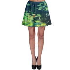 Lily Pond Ii Skater Skirt by okhismakingart