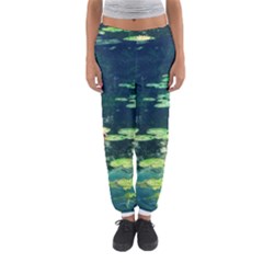 Lily Pond Ii Women s Jogger Sweatpants by okhismakingart