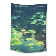 Lily Pond Ii Medium Tapestry by okhismakingart