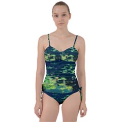 Lily Pond Ii Sweetheart Tankini Set by okhismakingart