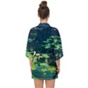 Lily Pond II Half Sleeve Chiffon Kimono View2