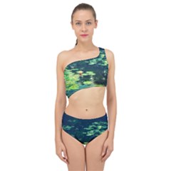 Lily Pond Ii Spliced Up Two Piece Swimsuit by okhismakingart