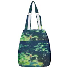 Lily Pond Ii Center Zip Backpack by okhismakingart