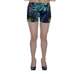 Succulents Skinny Shorts by okhismakingart