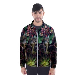 Succulents Men s Windbreaker by okhismakingart