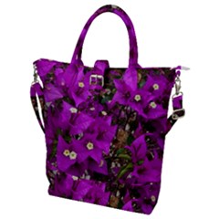 Bougainvillea  Buckle Top Tote Bag by okhismakingart