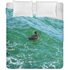 Waterbird  Duvet Cover Double Side (california King Size) by okhismakingart