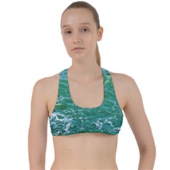 Waterbird  Criss Cross Racerback Sports Bra by okhismakingart