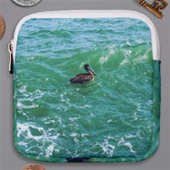 Waterbird  Mini Square Pouch by okhismakingart