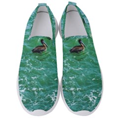 Waterbird  Men s Slip On Sneakers by okhismakingart