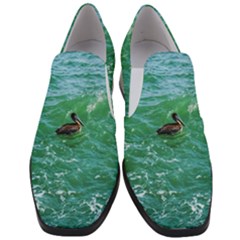 Waterbird  Slip On Heel Loafers by okhismakingart