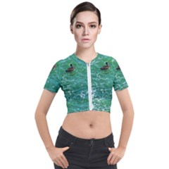 Waterbird  Short Sleeve Cropped Jacket