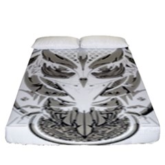 Owl Fitted Sheet (king Size) by Sudhe