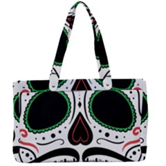 Day Of The Dead Skull Sugar Skull Canvas Work Bag