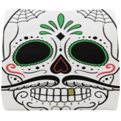 Day Of The Dead Skull Sugar Skull Seat Cushion by Sudhe