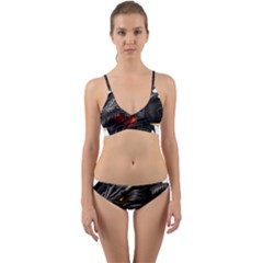 Dragon City Wrap Around Bikini Set by Sudhe