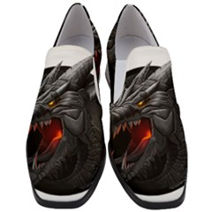 Dragon City Slip On Heel Loafers by Sudhe