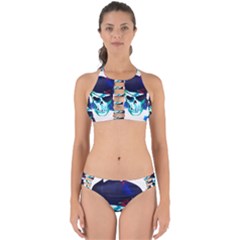 Skull Pirates Symbol Skeleton Perfectly Cut Out Bikini Set by Sudhe